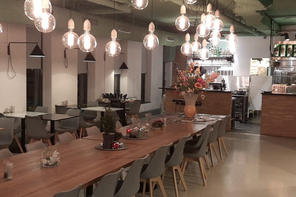 Brasserie Oostpoort interieur